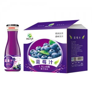 尚品玉川藍莓汁飲料1.5Lx6瓶