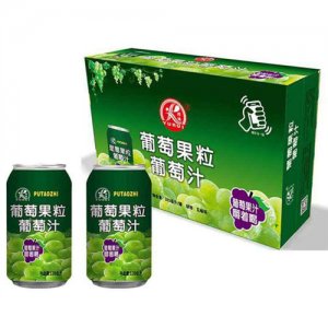 新雨潤葡萄粒飲料320ml