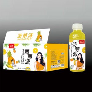 中奧飲品菠蘿派菠蘿風(fēng)味飲料500mlx15瓶