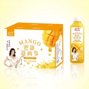 中奧飲品芒果果肉多芒果汁飲料500mlx15瓶