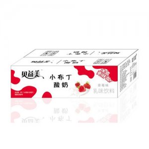 貝益美小布丁酸奶草莓味箱