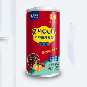 粥理紅豆黃桃椰果營養(yǎng)粥八寶粥罐頭320g