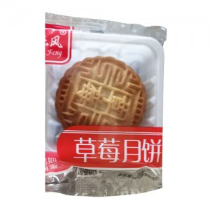禧樂風(fēng)草莓味月餅散裝稱重