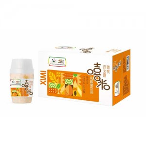 浩明咪咕黃桃西米露乳酸菌飲品箱裝320mlx12瓶