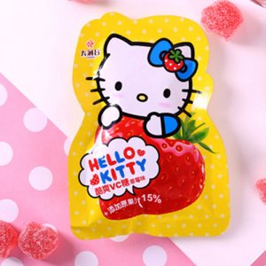 大潤(rùn)谷hellokitty酷爽VC糖草莓味