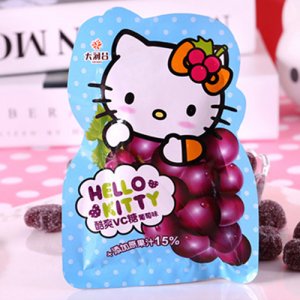 大潤(rùn)谷hellokitty酷爽VC糖葡萄味