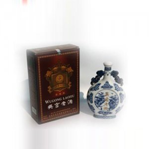 百花漾吳宮老酒青花瓷二十年陳簡(jiǎn)盒裝