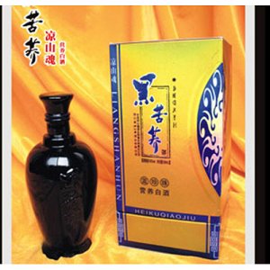 涼山魂黑苦蕎酒（藍(lán)珍珠）