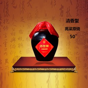 百世泉白酒高粱原燒50°