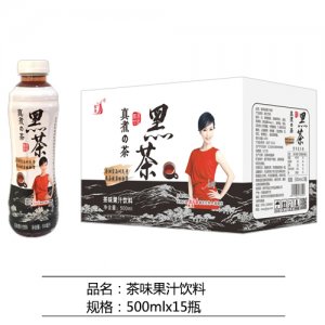 九州華洋黑茶茶味果汁飲料簡箱