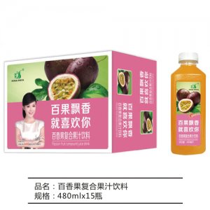 九州華洋百香果復合果汁飲料簡箱