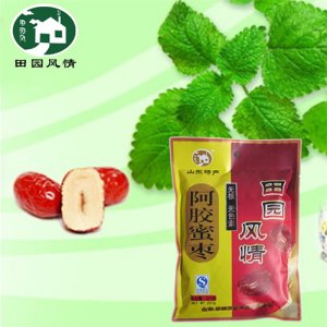 田園風(fēng)情無(wú)核阿膠蜜棗227g