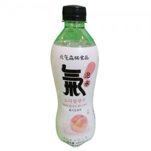 元?dú)馍质称诽K打氣泡水白桃味（無(wú)糖）480ml