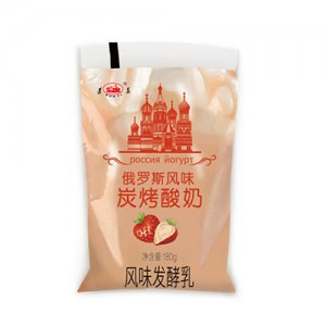 遵義俄羅斯風(fēng)味炭燒酸奶草莓味180g
