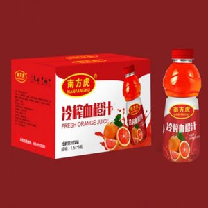南方虎冷榨血橙汁1.5LX6