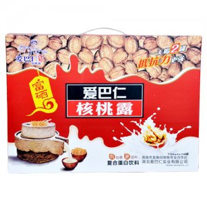 愛巴仁富硒核桃露復(fù)合蛋白飲料禮盒