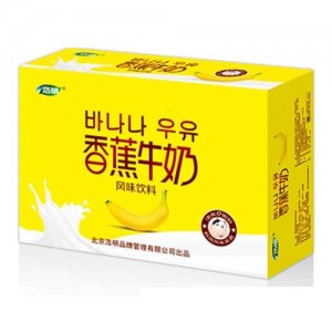 1x20浩明香蕉牛奶風(fēng)味飲品箱裝