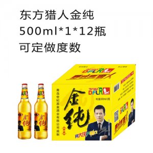 東方獵人夜場啤酒金純500ml1×12