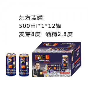 東方獵人夜場啤酒藍(lán)罐500ml1×12