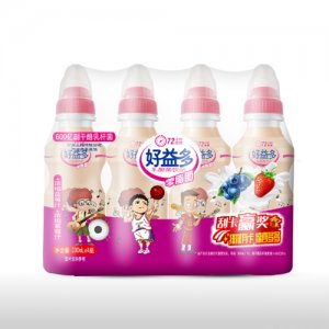 好益多200mL乳酸菌飲品藍(lán)莓草莓硬奶嘴