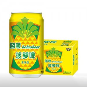 藍(lán)頓菠蘿啤320mlX24聽(tīng)