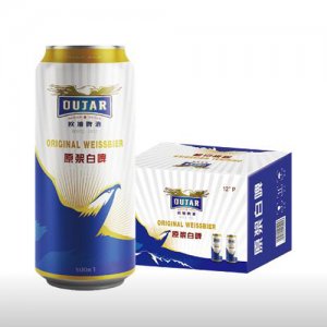 歐加原漿白啤500mlx12聽(tīng)