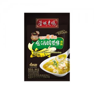 蓉城老媽金湯酸菜魚（4料包）