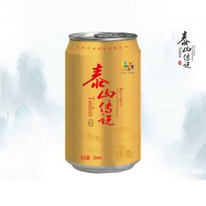 泰山傳說金冠啤酒330ml易拉罐夜場(chǎng)專用