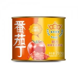 冠農(nóng)股份 番茄丁210g 伴侶裝