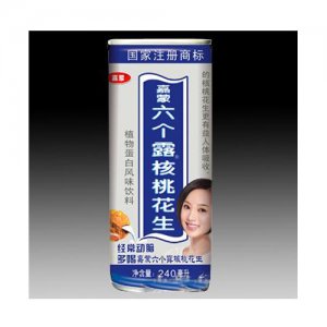 嘉蒙六個(gè)露核桃花生240ml