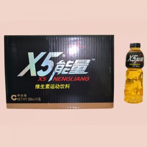 今報(bào)喜X5能量運(yùn)動(dòng)飲料580ml15瓶