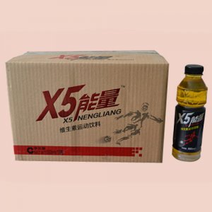 今報(bào)喜X5能量運(yùn)動(dòng)飲料580ml箱