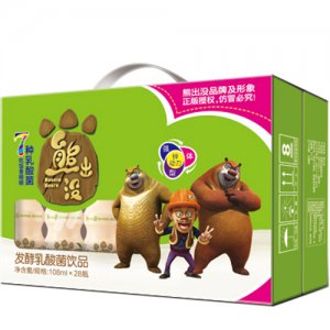 熊出沒發(fā)酵乳酸菌108ml×28瓶