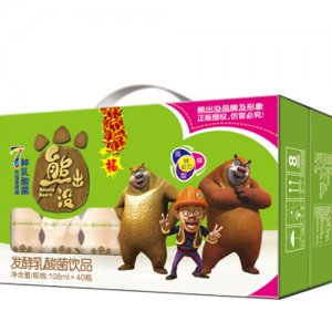 熊出沒瓶乳酸菌108ml×40