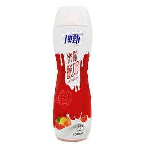 頂甄果粒酸奶紅西柚味1.25L