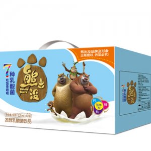 熊出沒乳酸菌125ml×40盒(流通裝)