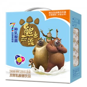 熊出沒乳酸菌125mlx20盒(禮品裝)