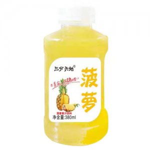 三分天地菠蘿復(fù)合果汁飲料380ml