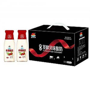 旭日食品發(fā)酵風味酸奶原味箱裝