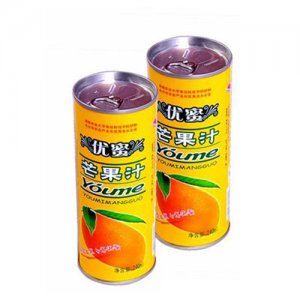 優(yōu)蜜易拉罐芒果汁240ml