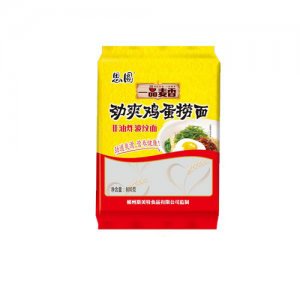 思圓一品麥香勁爽雞蛋撈面800克