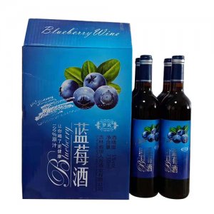 夢爽藍(lán)莓酒750mlx4瓶