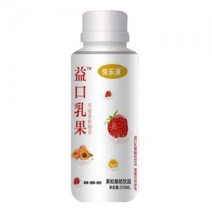 佰樂源果粒酸奶飲品草莓+椰果310ml