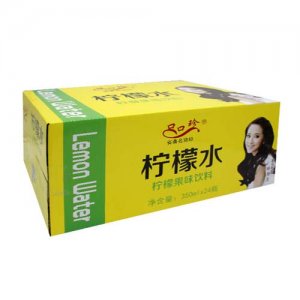口口珍檸檬水果味飲料350mlx24