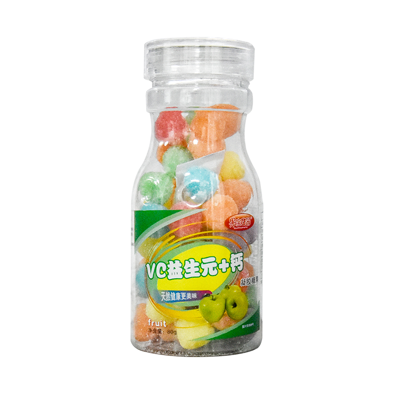 VC益生元+鈣凝膠糖果oem貼牌代加工,源頭供貨實力廠家
