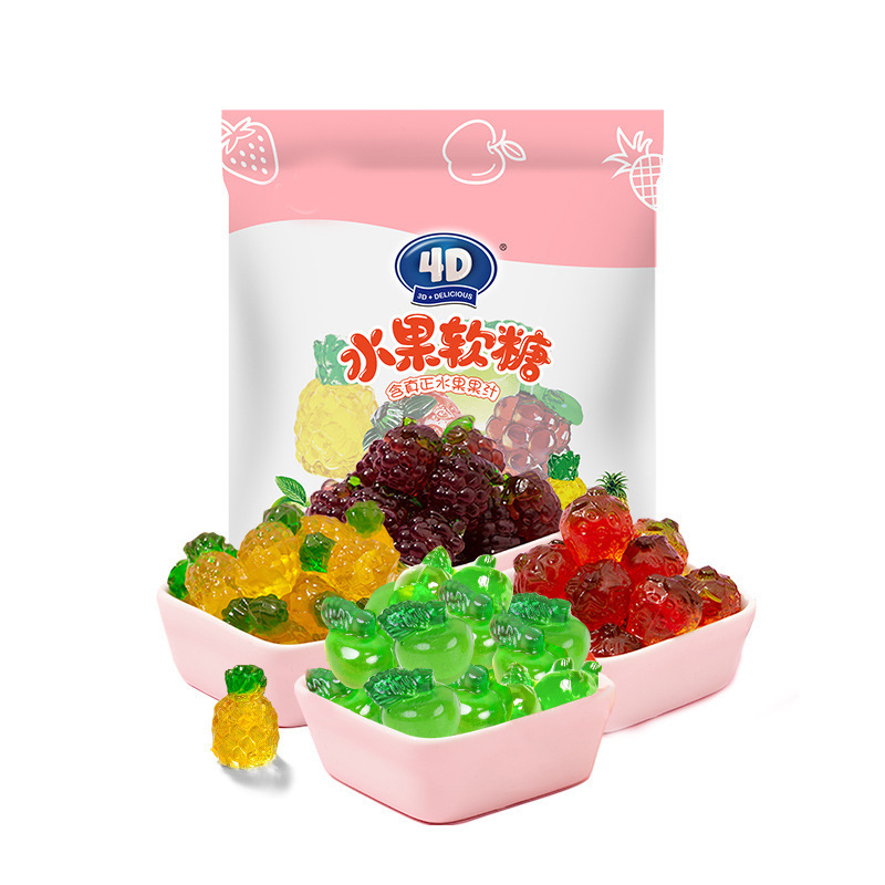 維C維B爆汁軟糖oem代加工,深受大眾歡迎