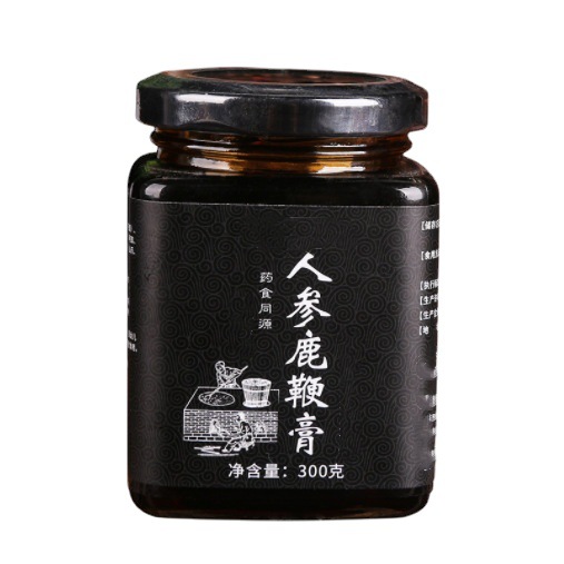 承接300g瓶裝人參鹿鞭八寶膏滋代加工百合葛根枳椇子膏 姜懷膏OEM.jpg