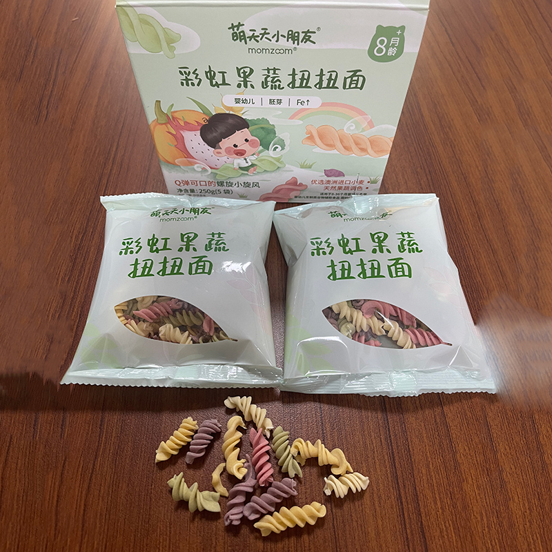 彩虹果蔬扭扭面嬰兒營養(yǎng)面oem貼牌,總有一款適合您
