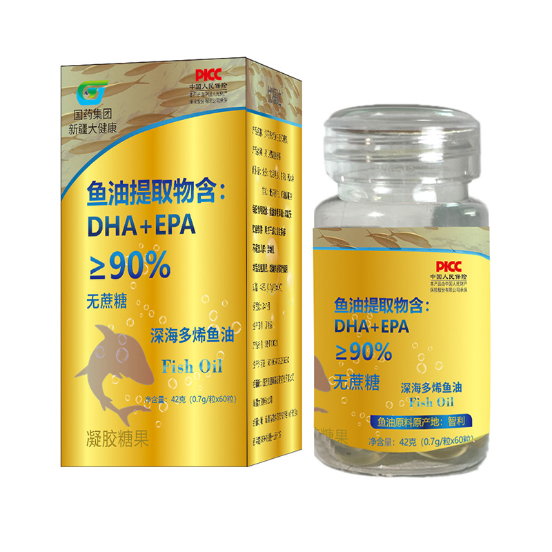 魚油凝膠糖果代加工,多條生產線滿足大量生產需求