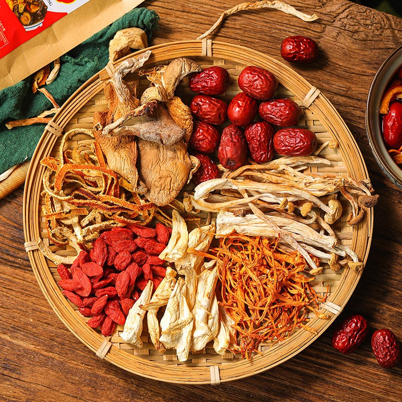 云南七彩菌湯包菌菇湯料包食用干貨燉湯食材藥膳菌一件代發(fā)4.jpg
